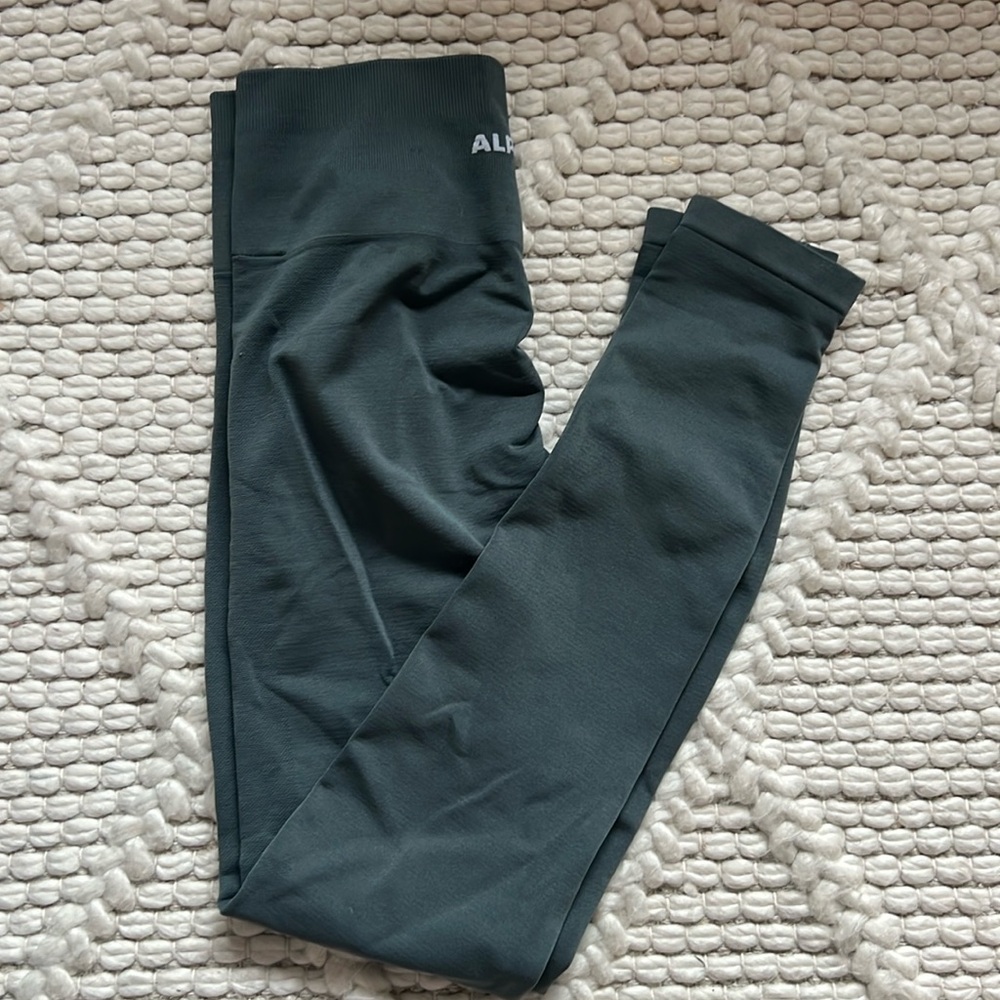 Alphalete amplify leggings blueish grey Small